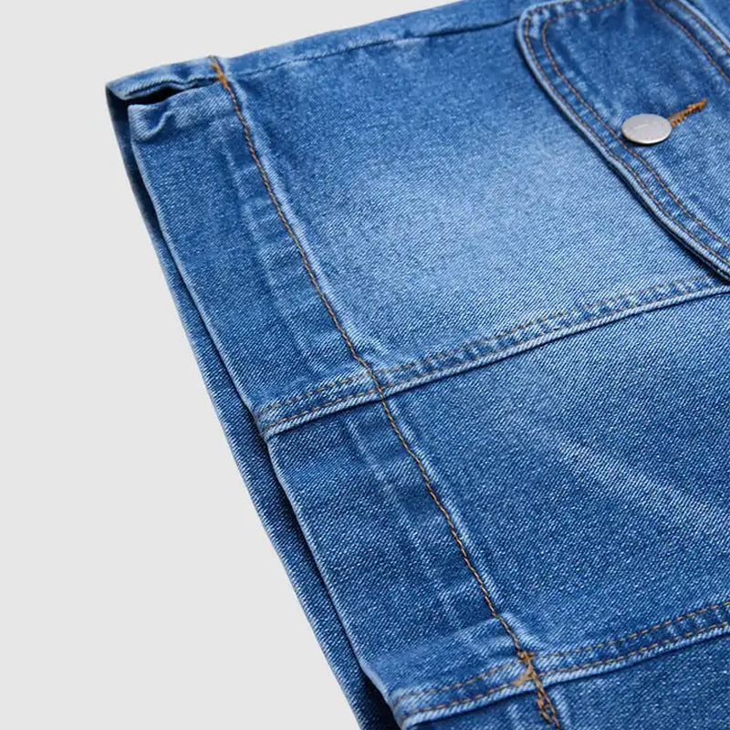 ⌛Offre à durée limitée – Short en jean stretch décontracté pour femme