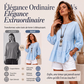 Blouse d'été à manches lanternes et volants étagés pour femme
