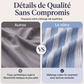 🔥-50%🌿 Ensemble de détente léger à rayures, idéal pour les sorties décontractées 🤍 Haut ample + pantalon large