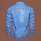 🔥‑56%👔 Chemise en Jean Homme Manches Longues, Modèle Décontracté avec Deux Poches Poitrine🤍 Style Utilitaire Intemporel !