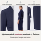 Robe moulante élégante à col montant et col V
