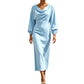 💖Promotion exceptionnelle : 50 % de réduction ✨ Robe élégante à col roulé pour femme