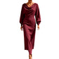 💖Promotion exceptionnelle : 50 % de réduction ✨ Robe élégante à col roulé pour femme