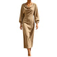 💖Promotion exceptionnelle : 50 % de réduction ✨ Robe élégante à col roulé pour femme