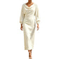 💖Promotion exceptionnelle : 50 % de réduction ✨ Robe élégante à col roulé pour femme