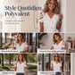 T-shirt pour femme à col en V festonné et imprimé cœurs
