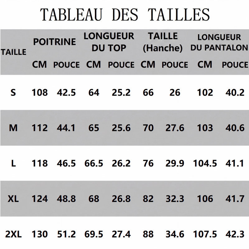 Ensemble top ample et pantalon large pour femme