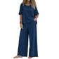 Ensemble top ample et pantalon large pour femme