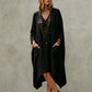 Robe asymétrique ample à col V pour femme