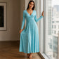 ✨ Robe Portefeuille Femme Élégante à Col V – Coupe Flatteuse & Poches Pratiques