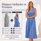 ✨ Robe Femme Grande Taille Sans Manches – Col V Élégant & Coupe Flatteuse