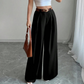 ✨ Pantalon Tailleur Femme Taille Haute – Coupe Large Élégante & Flatteuse