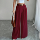 ✨ Pantalon Tailleur Femme Taille Haute – Coupe Large Élégante & Flatteuse
