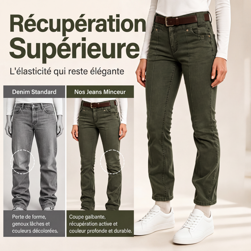 📢📢 50% DE RÉDUCTION ! ✨ Jeans slim extensibles chics pour femmes