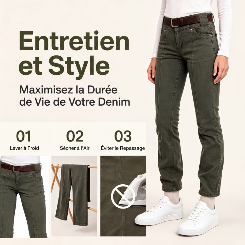 📢📢 50% DE RÉDUCTION ! ✨ Jeans slim extensibles chics pour femmes