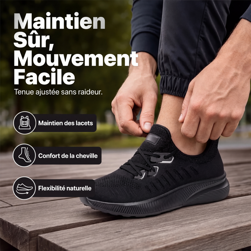 Chaussures de course légères et respirantes pour hommes