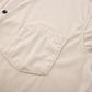 Chemise décontractée à manches longues et col boutonné pour homme