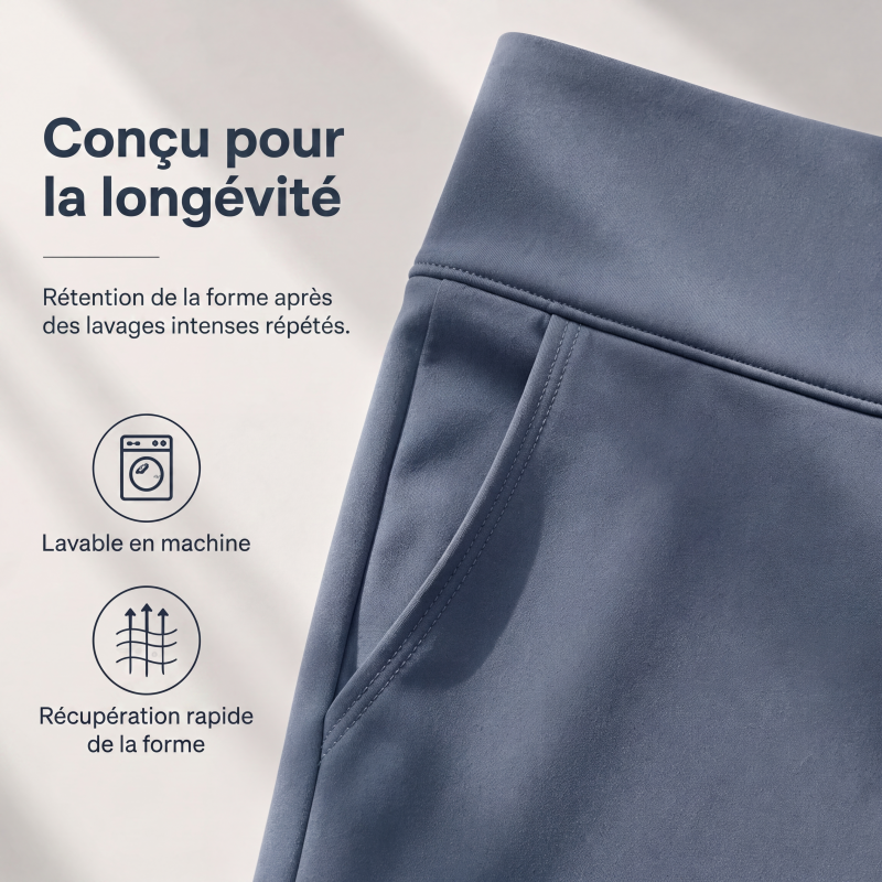 Pantalon de yoga évasé effet lift