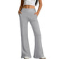 Pantalon de yoga évasé effet lift