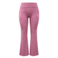 Pantalon de yoga évasé effet lift