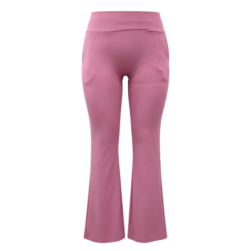 Pantalon de yoga évasé effet lift