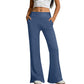 Pantalon de yoga évasé effet lift