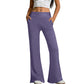 Pantalon de yoga évasé effet lift