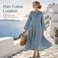 Robe midi ample et décontractée