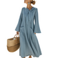 Robe midi ample et décontractée