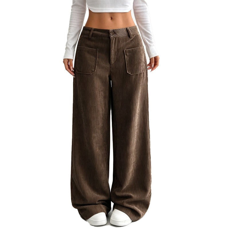 ✨ CONFORT & STYLE AU QUOTIDIEN | Pantalon Fluide à Jambes Larges -50%