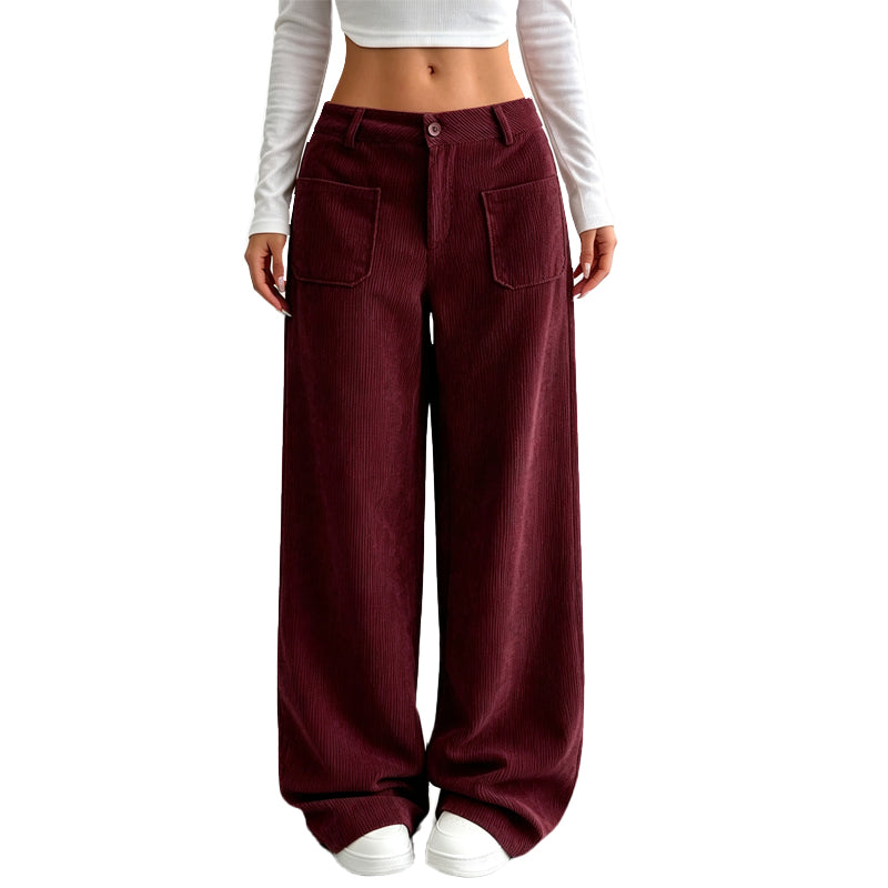 ✨ CONFORT & STYLE AU QUOTIDIEN | Pantalon Fluide à Jambes Larges -50%