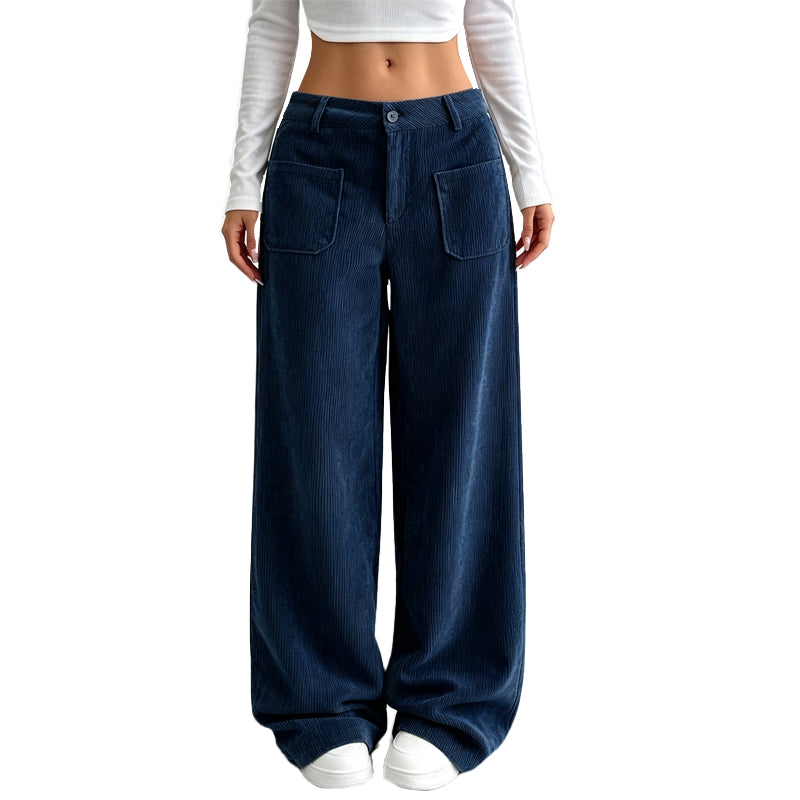 ✨ CONFORT & STYLE AU QUOTIDIEN | Pantalon Fluide à Jambes Larges -50%