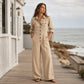 Combinaison cargo large pour femme