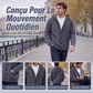 Cardigan en maille à capuche pour homme, pull/veste décontracté(e) ample à boutons
