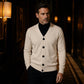 Cardigan en maille décontracté à col V pour homme