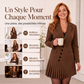 Robe blazer élégante pour femme