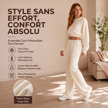 Ensemble 2 pièces sweat et pantalon pour femme