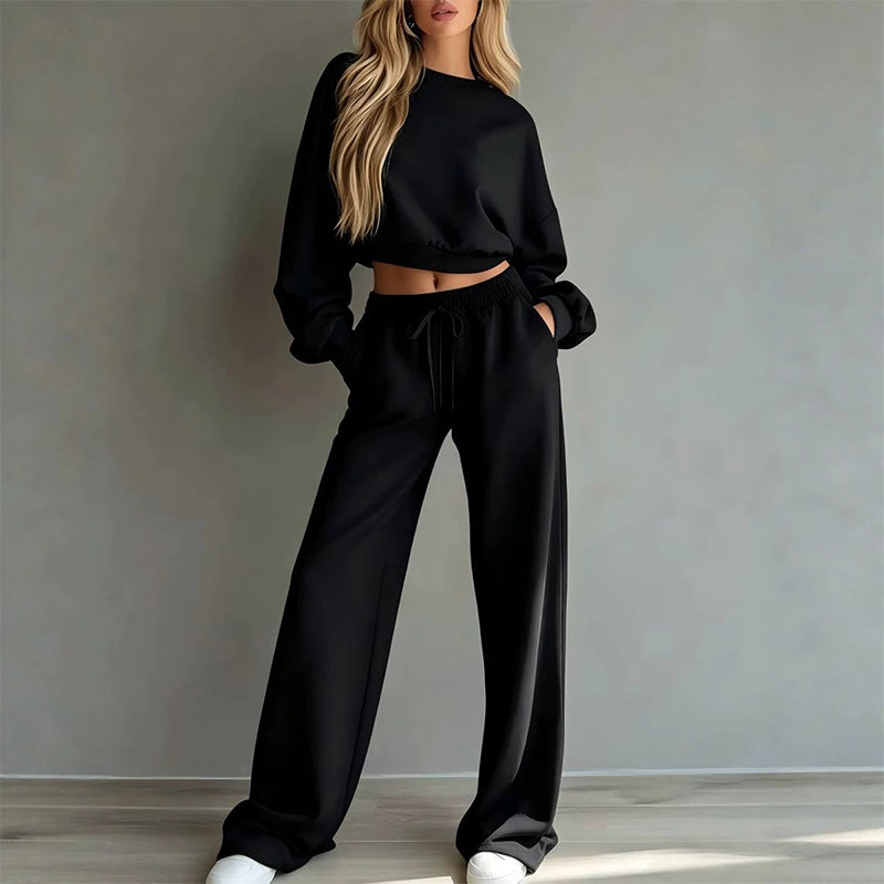 Ensemble 2 pièces sweat et pantalon pour femme