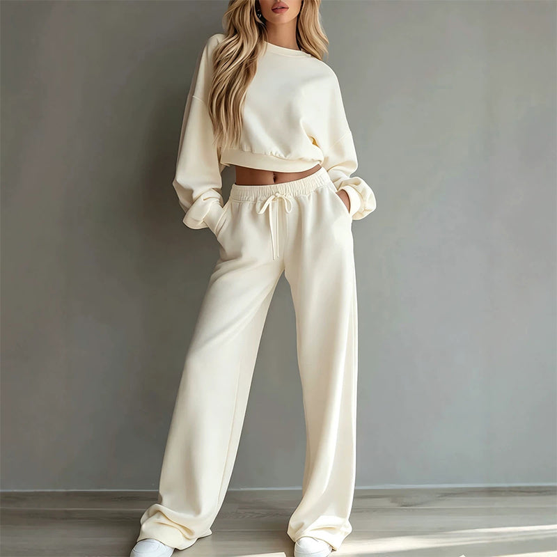 Ensemble 2 pièces sweat et pantalon pour femme