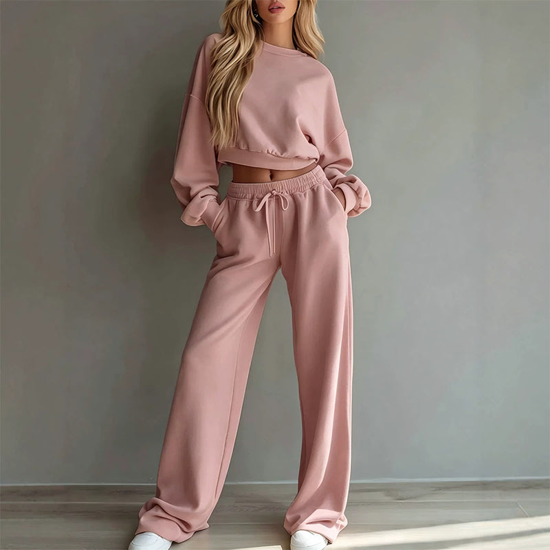 Ensemble 2 pièces sweat et pantalon pour femme
