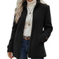 ❄️ LE COSY DE L'HIVER | Veste Femme à Col Montant & Fermeture Zippée -50 %