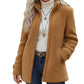 ❄️ LE COSY DE L'HIVER | Veste Femme à Col Montant & Fermeture Zippée -50 %
