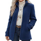 ❄️ LE COSY DE L'HIVER | Veste Femme à Col Montant & Fermeture Zippée -50 %