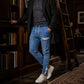 👖 LE DENIM EN MODE CASUAL | Jogger Homme en Denim Coupe Slim -50 %