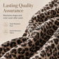 Robe longue à manches longues décontractée pour femme, imprimé léopard