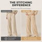 Ensemble composé d'un sweat-shirt à col rond et d'un pantalon à jambes larges pour femme