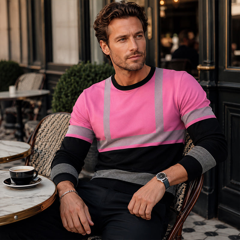 Haut coloré polyvalent pour homme