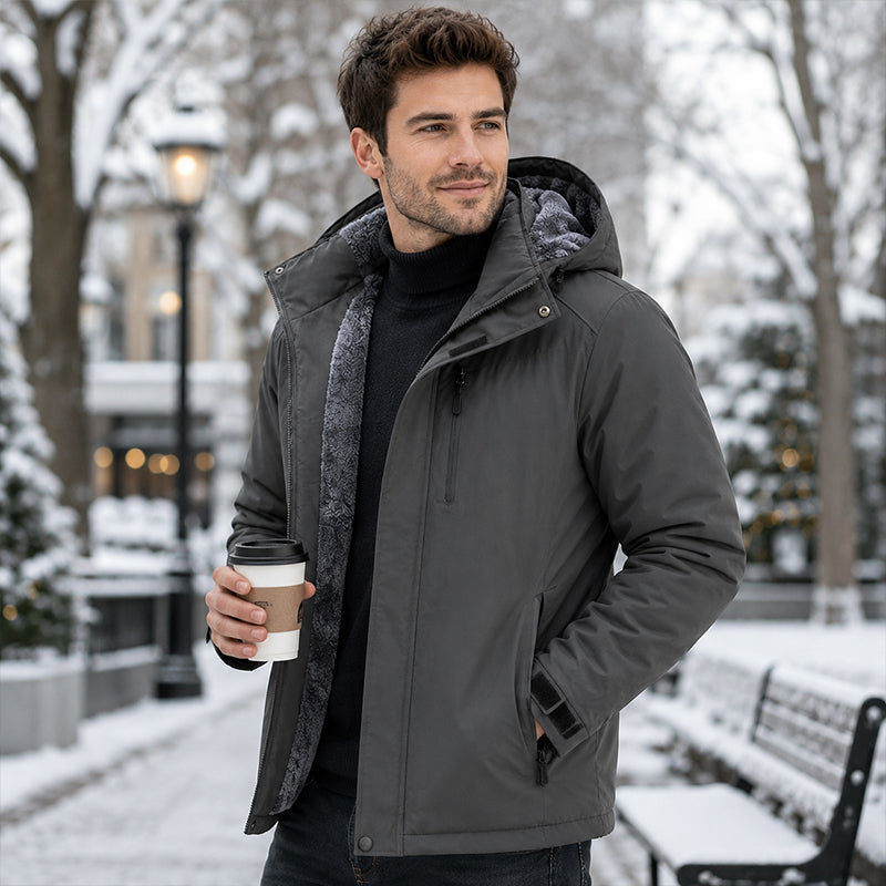 Veste coquille d'hiver coupe-vent
