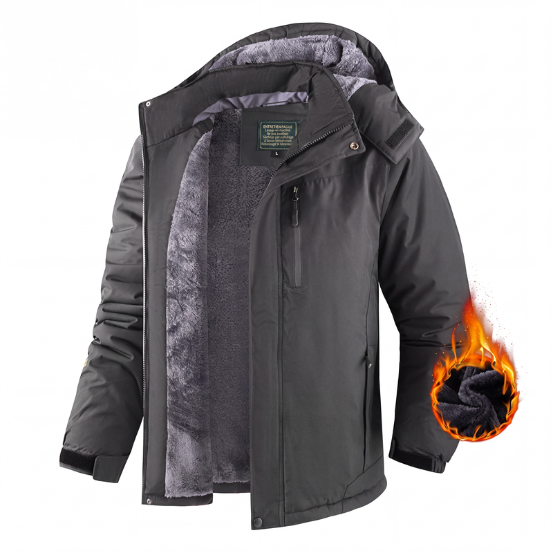 Veste coquille d'hiver coupe-vent