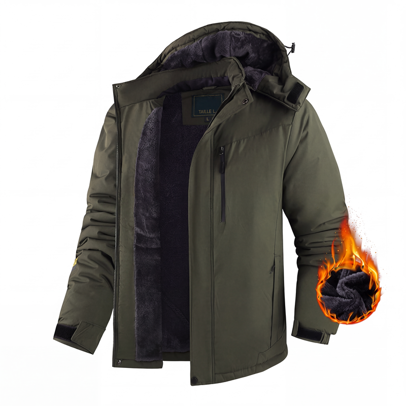 Veste coquille d'hiver coupe-vent